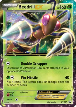 Beedrill-EX #XY157, Mega Beedrill EX Premium Collection