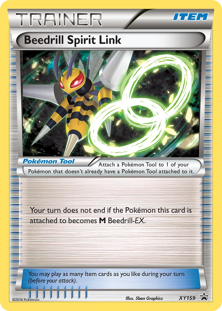 Beedrill Spirit Link #XY159, XY Black Star Promos Mega Beedrill EX Premium Collection