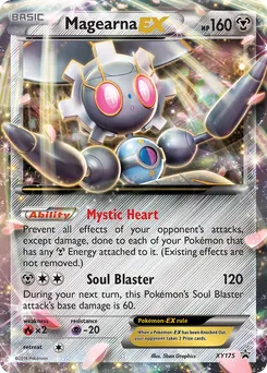 Magearna-EX #XY175, Battle Heart Tins