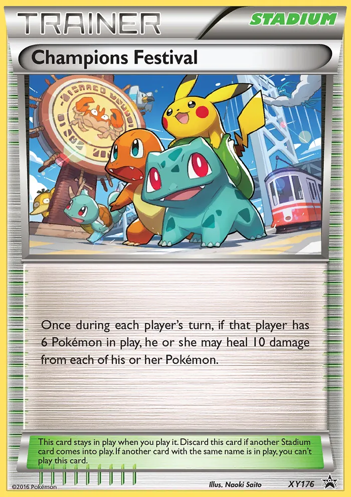 Champions Festival #XY176, XY Black Star Promos Worlds 16