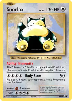 Snorlax #XY179, Snorlax-GX Box