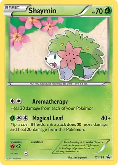 Shaymin #XY188, Magearna Mythical Collection