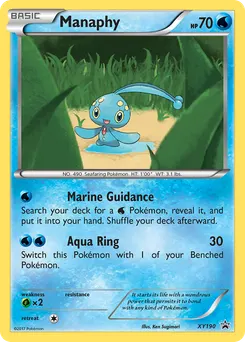 Manaphy #XY190, Magearna Mythical Collection