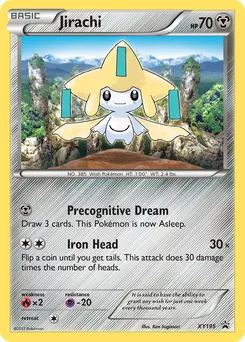 Jirachi #XY195, Volcanion Mythical Collection