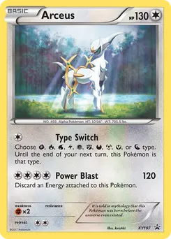 Arceus #XY197, Magearna Mythical Collection
