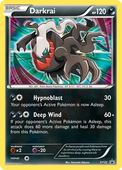 Darkrai #XY22, Phantom Forces Blisters