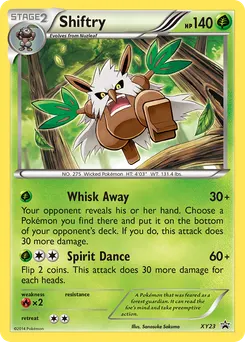 Shiftry #XY23, Standard