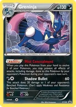 Greninja #XY24, Standard