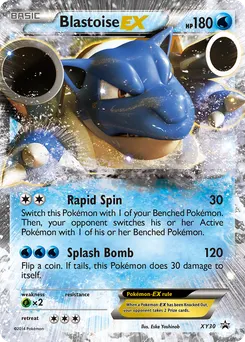Blastoise-EX #XY30, Standard