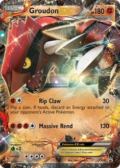 Groudon-EX #XY42, Standard