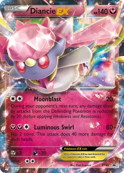 Diancie-EX #XY43, Standard