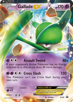 Gallade-EX #XY45, Standard