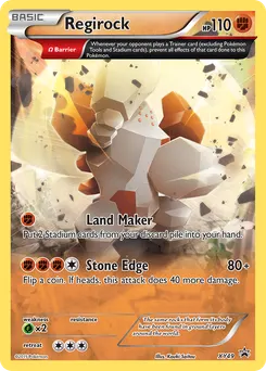 Regirock #XY49, Standard
