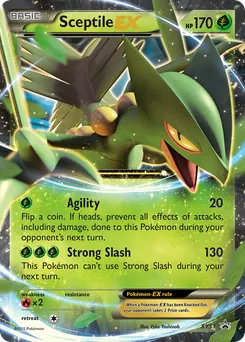 Sceptile-EX #XY53, Standard