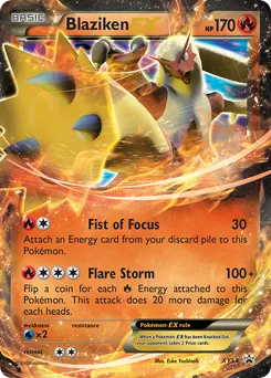 Blaziken-EX #XY54, Standard