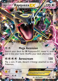 Rayquaza-EX #XY69, Jumbo