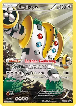 Regigigas #XY82, Standard