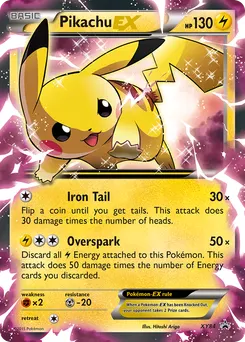 Pikachu-EX #XY84, Standard
