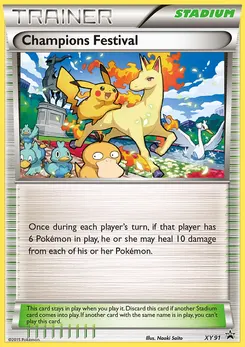 Champions Festival #XY91, Staff