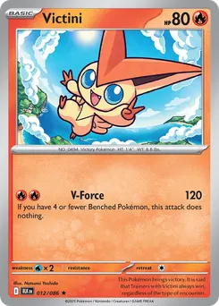 Victini #12, Master Ball Reverse Holo