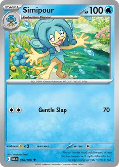 Simipour #18, Master Reverse Holo