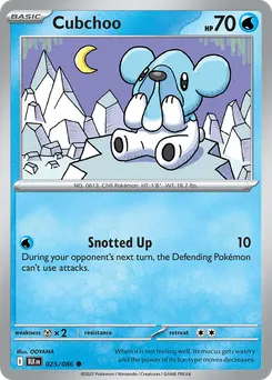 Cubchoo #25, Black Bolt