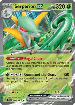 Serperior ex #3, Standard
