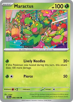 Maractus #8, Master Reverse Holo