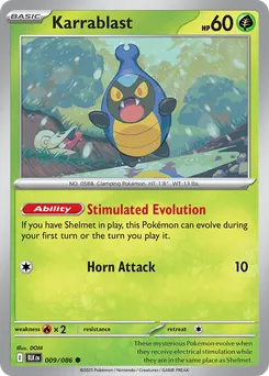 Karrablast #9, Master Reverse Holo